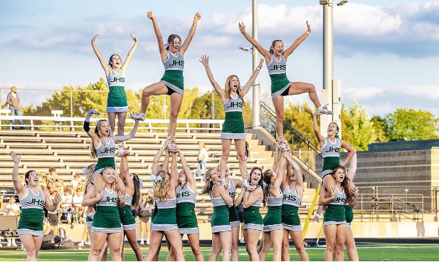 Jenison cheerleaders give their perspective of the other side of the cat pack